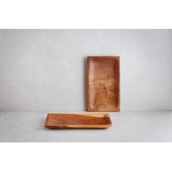 Teak Rectangle Plate(柚木矩形板)