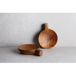 Teak Spoon Rest(柚木勺架)