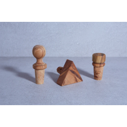 Olivewood Wine Stopper（ 橄榄木酒塞）